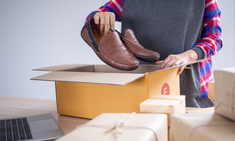 Pack Shoes for Moving